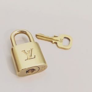Louis Vuitton lock and matching key